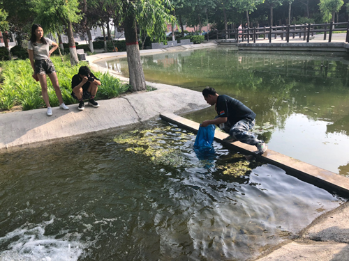 珍爱自然万物  共建和谐校园